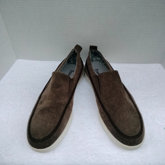 Franco Vanucci Brown Slip-On Loafers main image 7